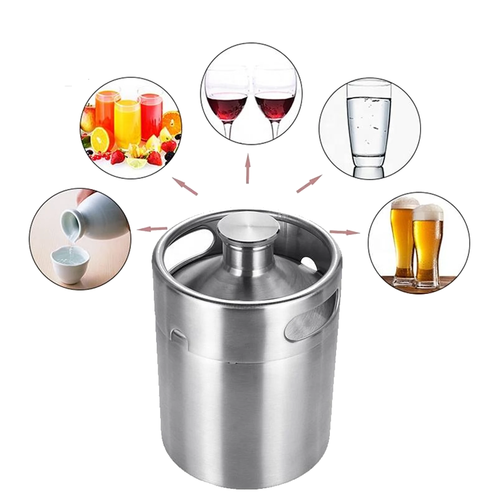 Premium Stainless Steel Beer Keg