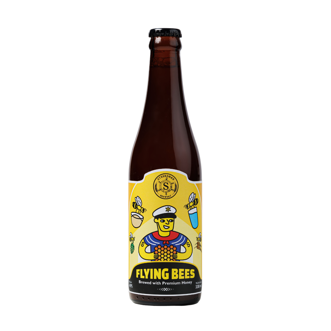 Beer Steersman Flying Bees Honey Ale