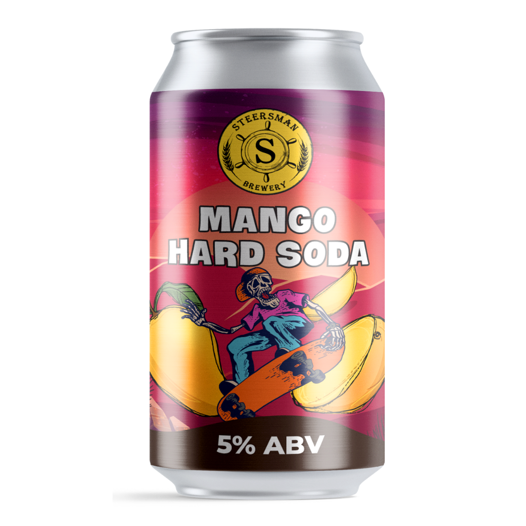 Steersman Mango Hard Soda