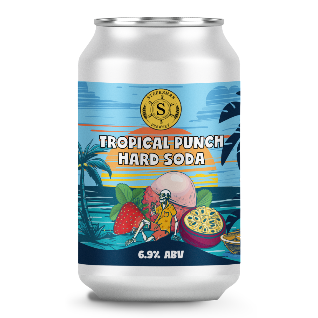 Steersman Tropical Punch Hard Soda