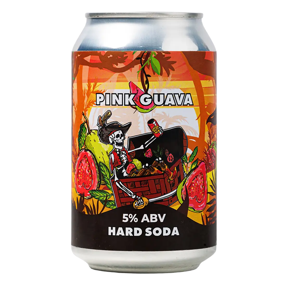 PINK GUAVA HARD SODA