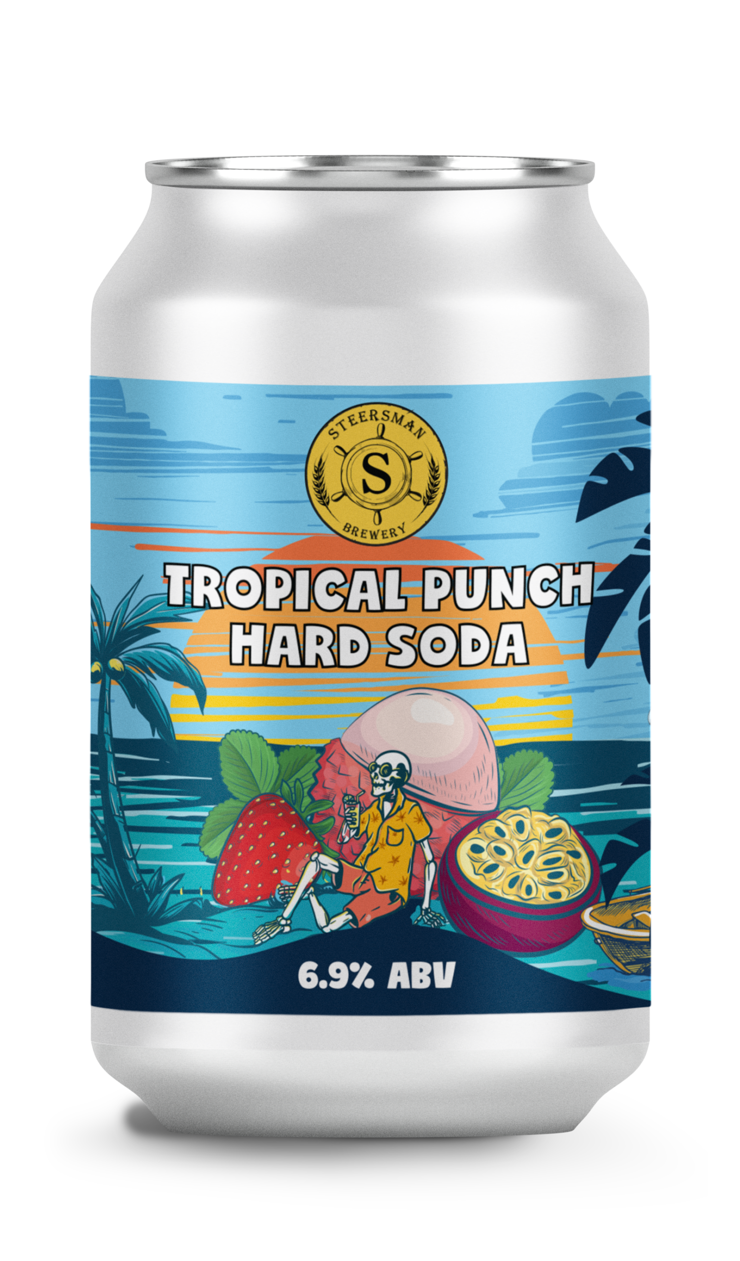 TROPICAL PUNCH HARD SODA